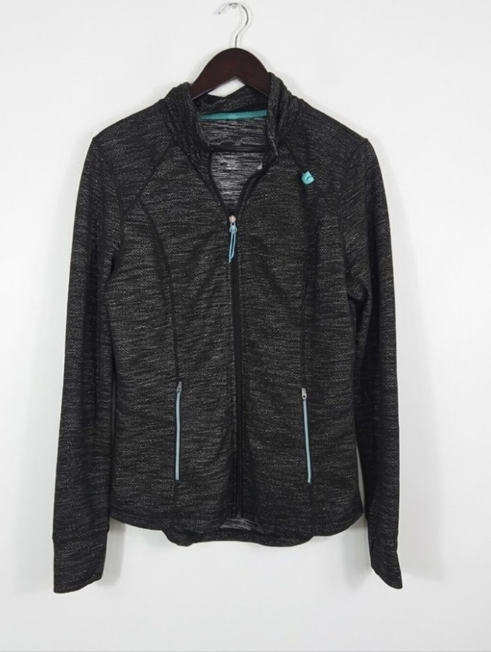 Tangerine full zip sweatshirt